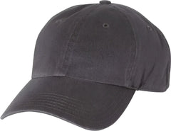 Richardson 320 Washed Chino Caps - Charcoal - Dark Gray / SM