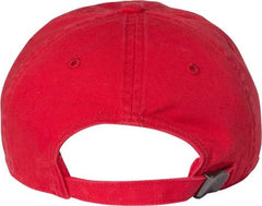 Richardson 320 Washed Chino Caps Red