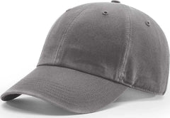 Richardson 324 Pigment Dyed & Washed Caps Charcoal Dark Gray / OSFM