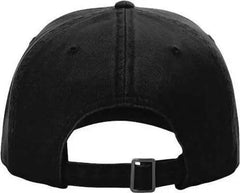 Richardson 326 Brushed Canvas Dad Caps - Black - Black / One Size Fits Most