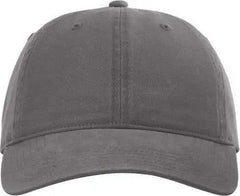 Richardson 326 Brushed Canvas Dad Caps - Charcoal - Dark Gray / OSFM
