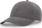 Richardson 326 Brushed Canvas Dad Caps - Charcoal - Dark Gray / OSFM