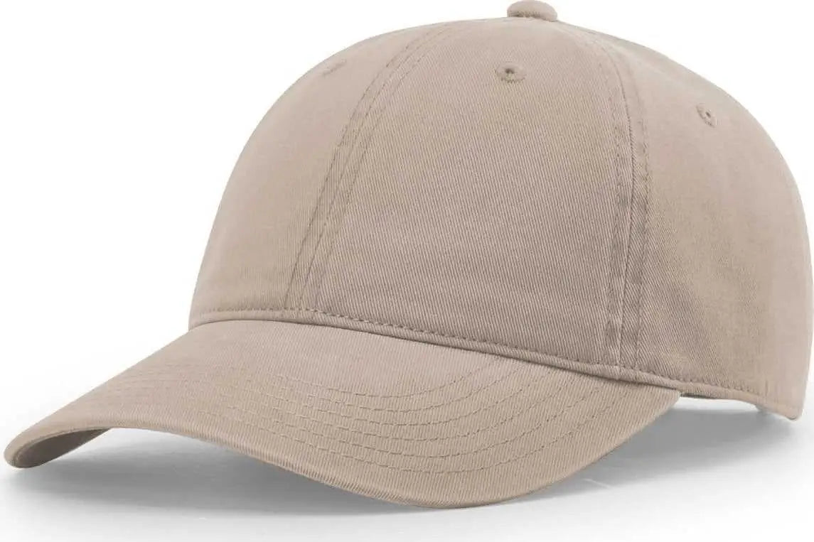 Richardson 326 Brushed Canvas Dad Caps Dark Khaki Khaki / OSFM