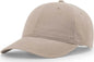 Richardson 326 Brushed Canvas Dad Caps Dark Khaki Khaki / OSFM
