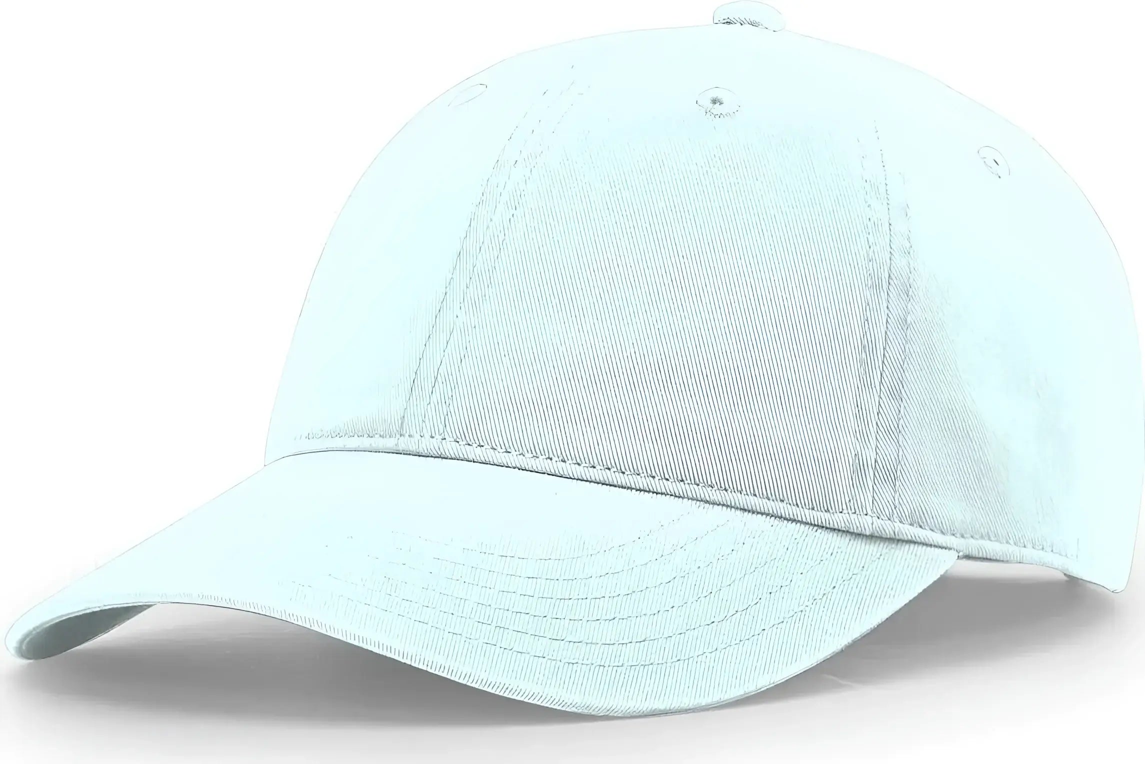 Richardson 326 Brushed Canvas Dad Caps - Powder Blue - Ice / One Size Fits Most