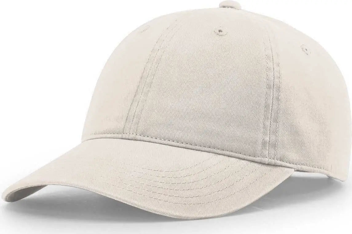Richardson 326 Brushed Canvas Dad Caps - Stone - Ivory / OSFM