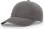 Richardson 326 Peached Cotton Twill Cap - Charcoal - Dark Gray / OSFM