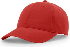 Richardson 326 Peached Cotton Twill Cap - Maroon - Maroon / OSFM