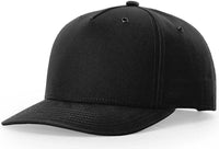 Richardson 336 Brunside Snapback Caps - Black - Black / ADJ