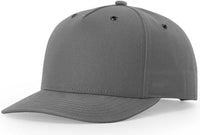 Richardson 336 Brunside Snapback Caps - Dark Gray - Dark Gray / ADJ