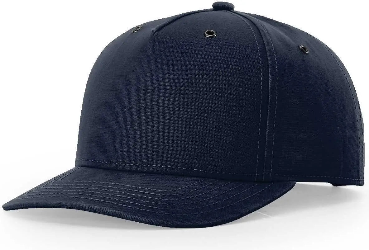 Richardson 336 Brunside Snapback Caps - Navy - Navy / ADJ