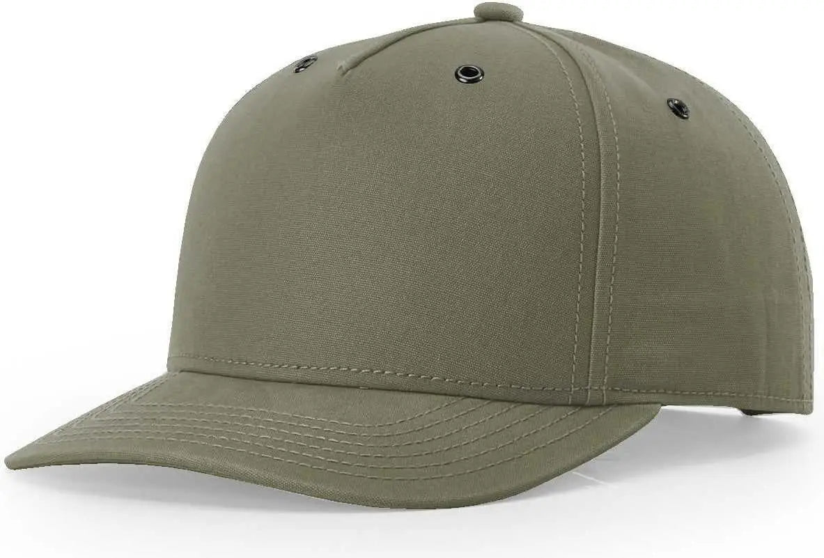 Richardson 336 Brunside Snapback Caps - Olive - Olive / ADJ