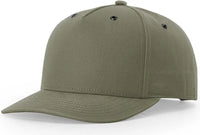 Richardson 336 Brunside Snapback Caps - Olive - Olive / ADJ