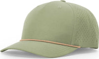 Richardson 355 Laser Perf Performance Rope Caps Light Olive Olive Olive / OSFM