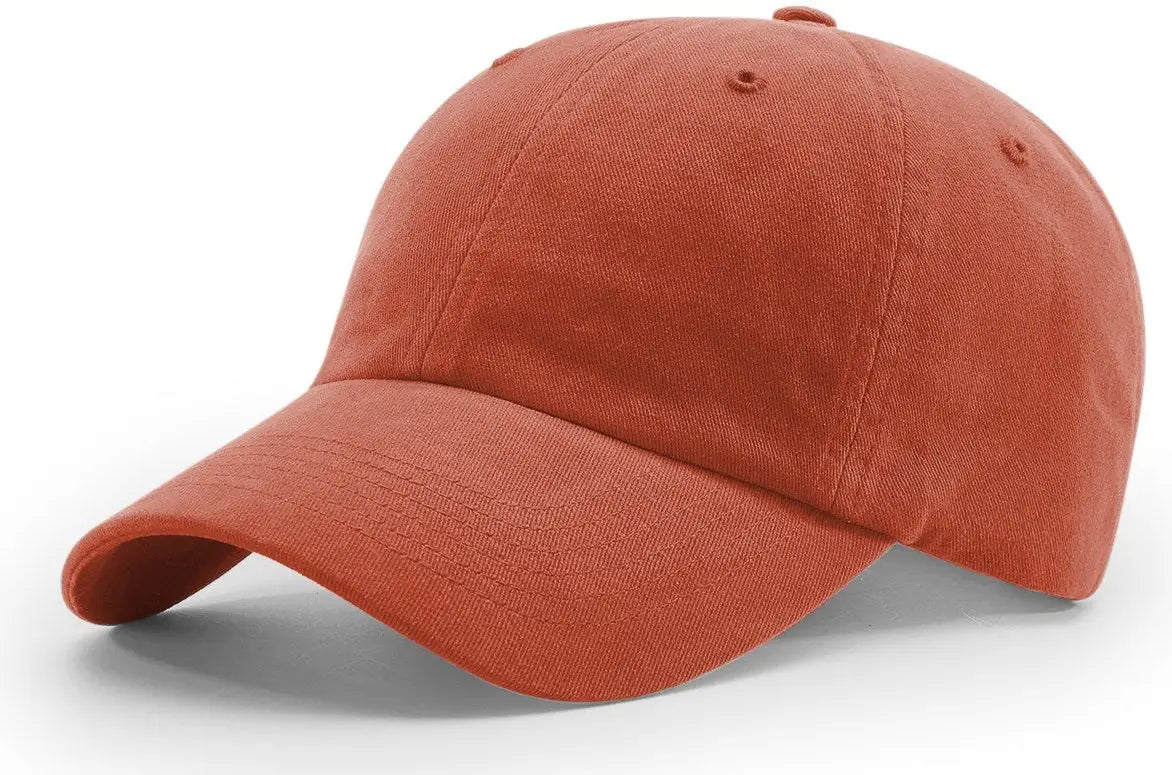 Richardson 380 Garment Dyed and Washed Twill Cap - Rust - Rust / OSFM