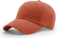 Richardson 380 Garment Dyed and Washed Twill Cap - Rust - Rust / OSFM