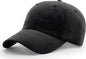 Richardson 380 Garment Dyed/Washed Chino Caps Black Black / One Size Fits Most