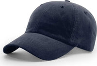 Richardson 380 Garment Dyed/Washed Chino Caps Navy Navy / One Size Fits Most