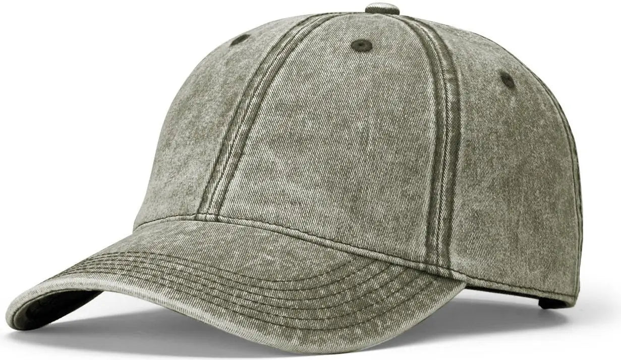 Richardson 382 Snow Washed Cap - Light Olive - Light Olive / OSFM