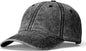 Richardson 382 Snow Washed Caps - Black Denim - Black / OSFM