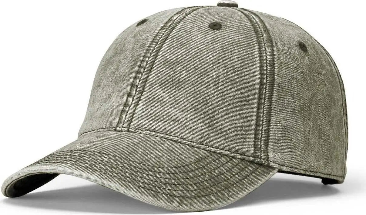 Richardson 382 Snow Washed Caps - Light Olive - Olive / OSFM