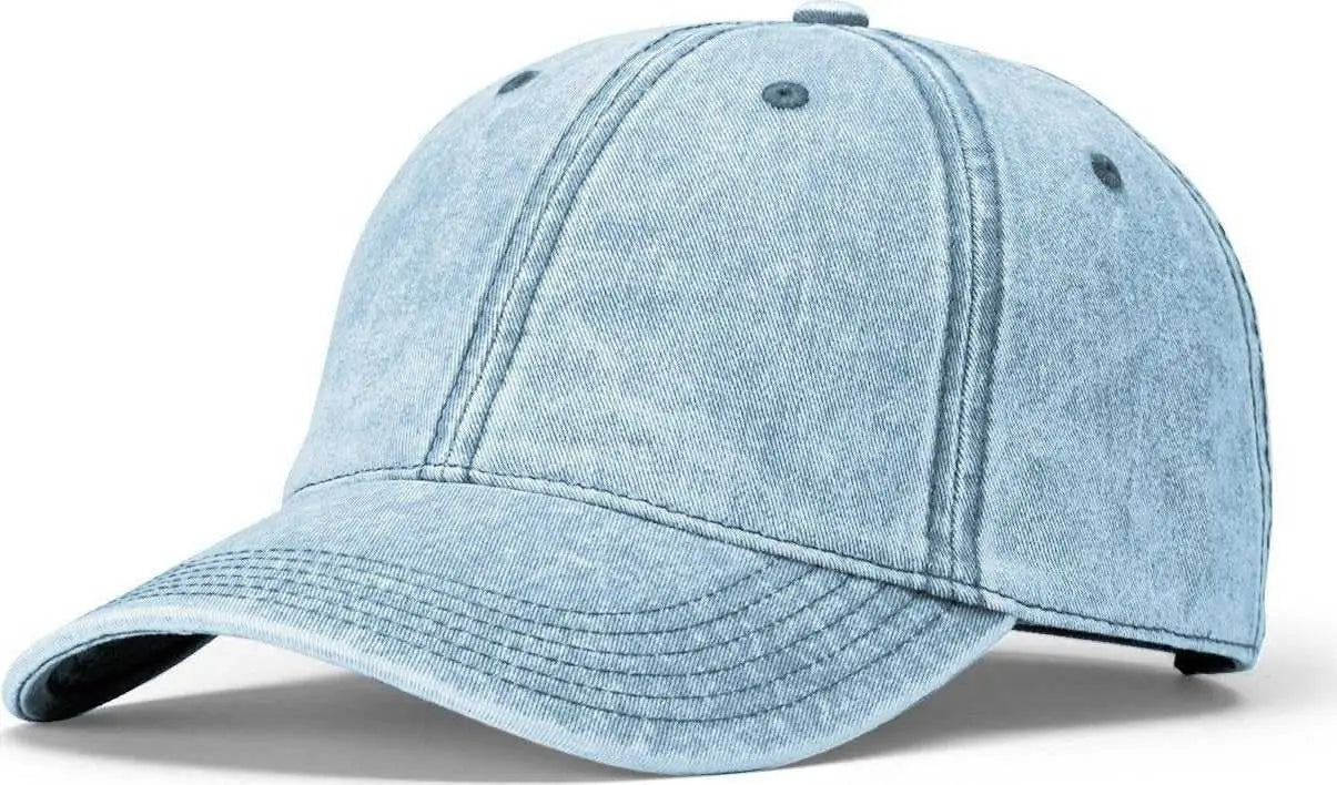 Richardson 382 Snow Washed Caps - Sky Blue - Blue / OSFM