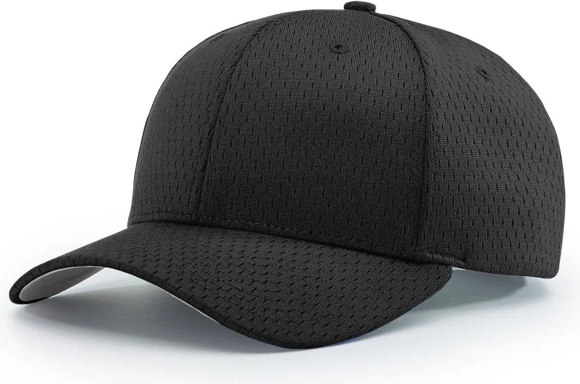 Richardson 414 Pro Mesh Adjustable Cap - Black - Black / S