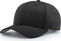 Richardson 414 Pro Mesh Adjustable Caps Black Black / SM