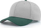 Richardson 414 Pro Mesh Adjustable Caps Grey Dark Green Gray Forest / SM