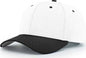 Richardson 414 Pro Mesh Adjustable Caps White Black White Black / SM