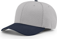 Richardson 495 Pro Mesh R-Flex Cap - Gray Navy - Gray Navy / LG-XL