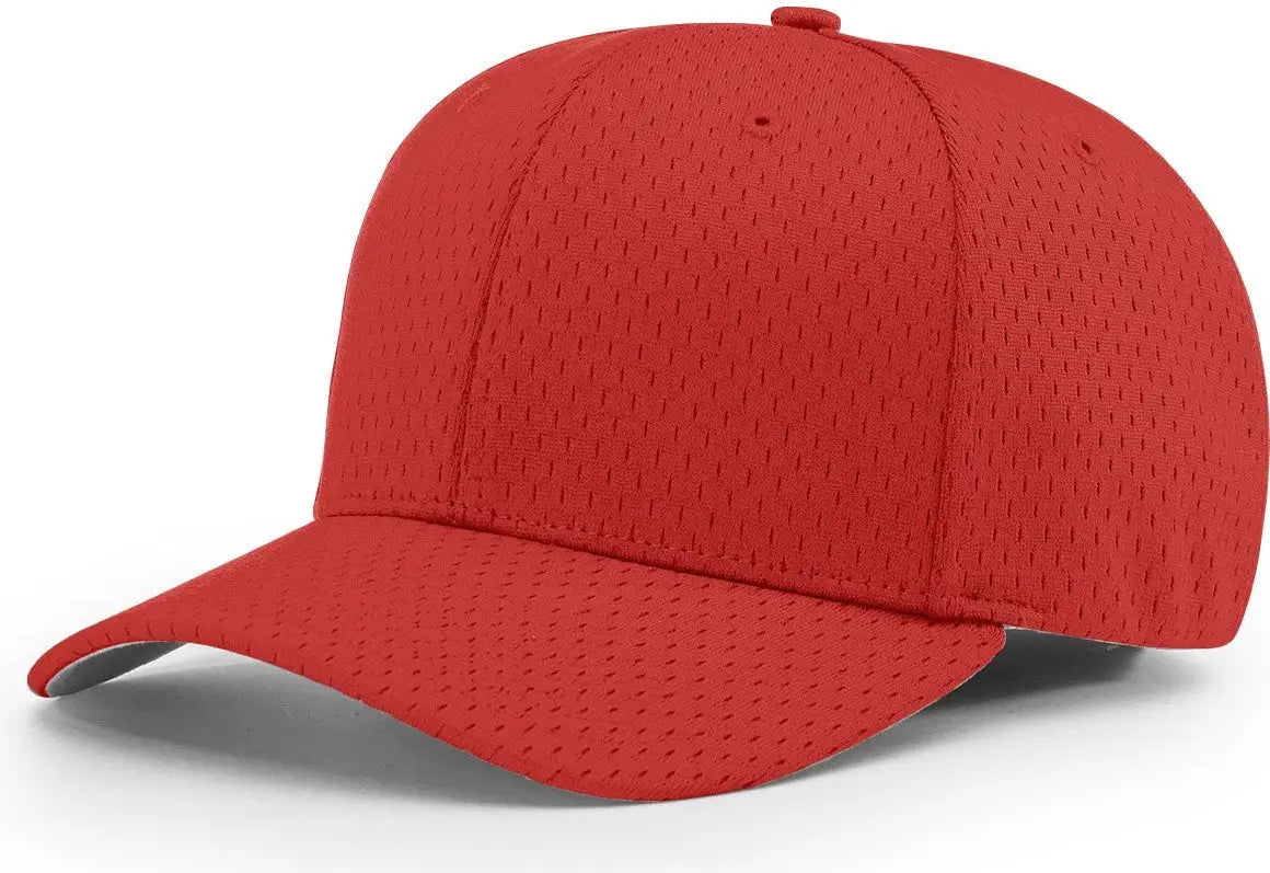 Richardson 495 Pro Mesh R-Flex Cap - Red - Red / LG-XL