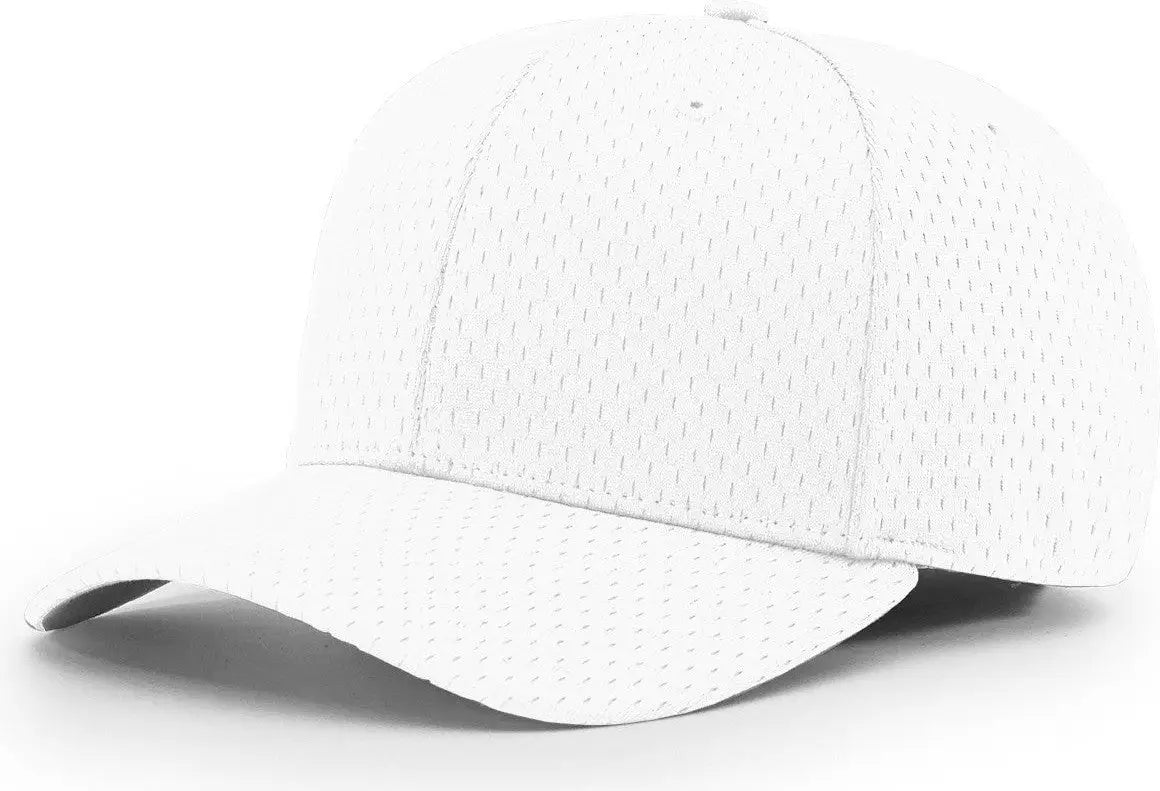 Richardson 495 Pro Mesh R-Flex Cap - White Black - White Black / XS-SM