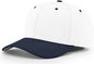 Richardson 495 Pro Mesh R-Flex Cap - White Navy - White Navy / LG-XL
