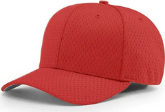 Richardson 495 Pro Mesh R Flex Caps Red Red / SM