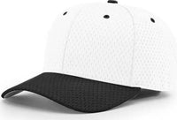 Richardson 495 Pro Mesh R-Flex Caps - White Black - White Black / SM