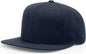 Richardson 510 Acrylic-Wool Blend Flatbill Snapback Cap - Navy - Navy / OSFM