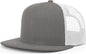 Richardson 511 Wool Blend Flat Bill Trucker Caps - Charcoal White - Dark Gray White / OSFM