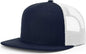 Richardson 511 Wool Blend Flat Bill Trucker Caps - Navy White - Navy White / OSFM