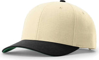 Richardson 512 Surge Snapback Caps Birch Black Ivory Black / MD LG