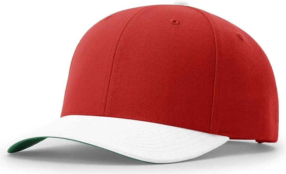 Richardson 512 Surge Snapback Caps Red White Red White / MD LG