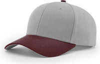 Richardson 514 Surge Adjustable Cap - Gray Maroon - Gray Maroon / S