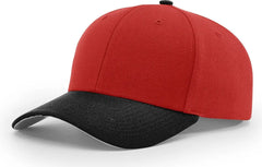 Richardson 514 Surge Adjustable Cap - Red Black - Red Black / S