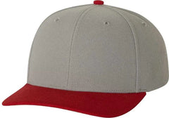 Richardson 514 Surge Adjustable Caps - Gray Red - Gray Red / SM