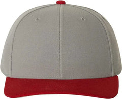 Richardson 514 Surge Adjustable Caps - Gray Red