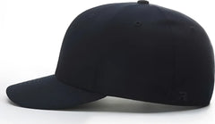 Richardson 545 Umpire Surge 2 1/2’’ Bill Strapback Caps - Black - Black / One Size Fits Most