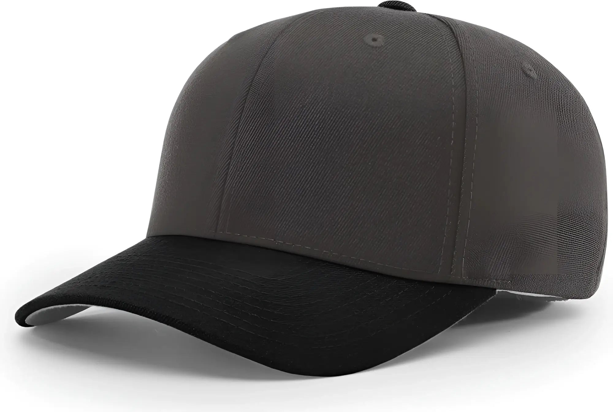 Richardson 585 Acrylic-Wool Blend R-Flex Cap - Charcoal Black - Dark Gray Black / LG-XL