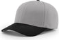 Richardson 585 Acrylic-Wool Blend R-Flex Cap - Gray Black - Gray Black / SM-MD