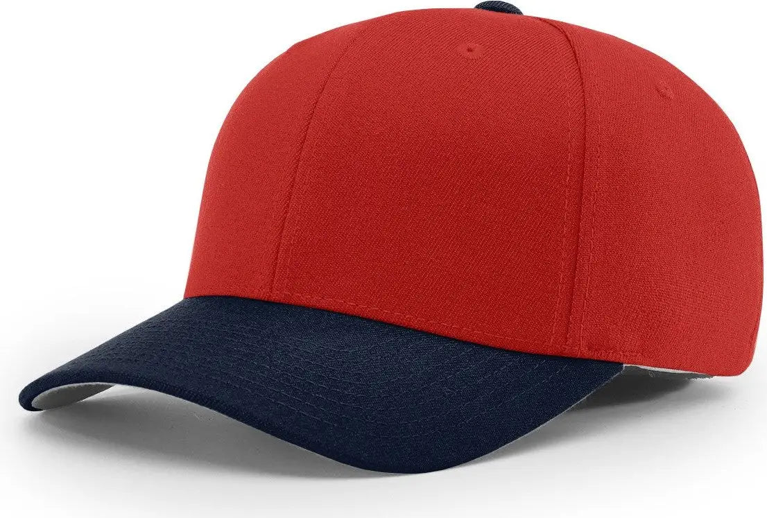 Richardson 585 Acrylic-Wool Blend R-Flex Cap - Red Navy - Red Navy / LG-XL