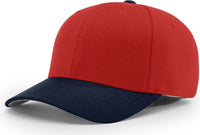 Richardson 585 Acrylic-Wool Blend R-Flex Cap - Red Navy - Red Navy / LG-XL